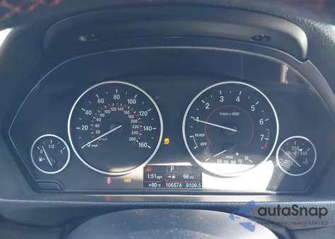 2016 BMW 328I из США, поврежденный, VIN WBA8E9G53GNT42109